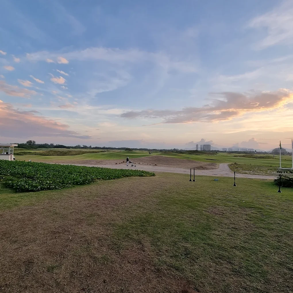 Sunset in Barra - View of the Golf Course - Image